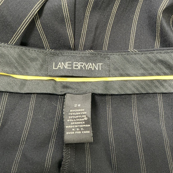 Lane Bryant Career Trouser Pants Plus Size 28 Slacks Wide Leg Office Work - Picture 6 of 9